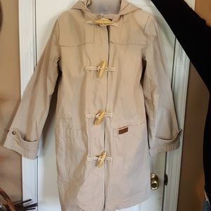 Womens Denim & Co. utility coat.